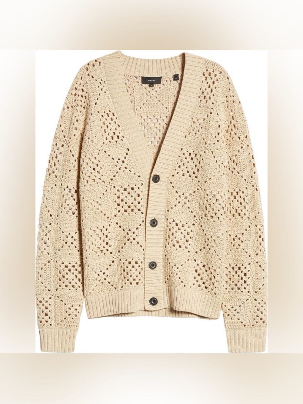 Vince Crochet Sweater